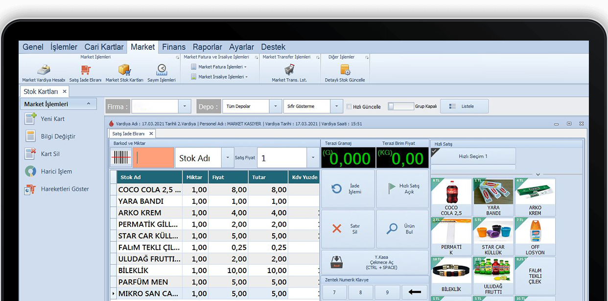 Akaryakıt Market Programı