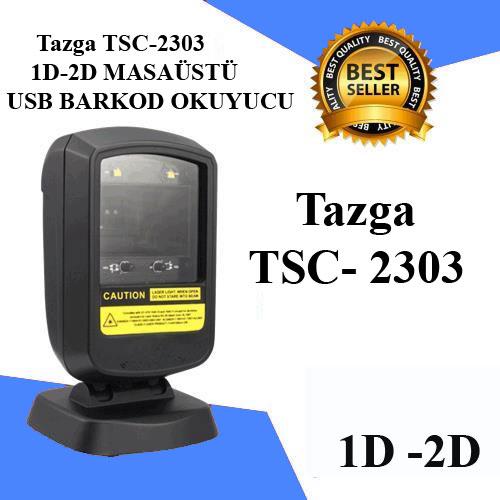 tazga tsc 2303 1D 2d masaustu usb barkod okuyucu